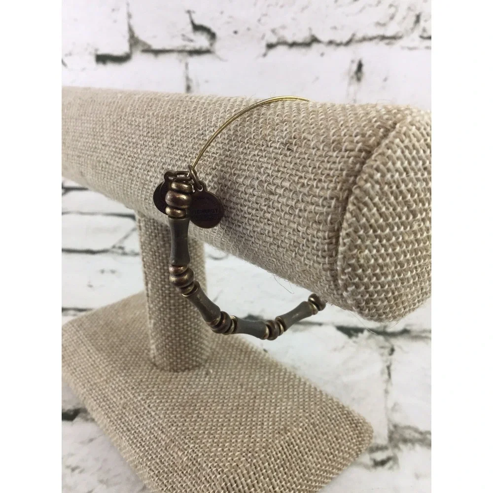 Alex & Ani Energy Bracelet‎ Brushed Gold Toned Bracelet